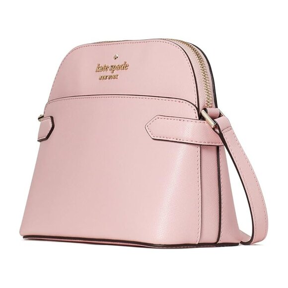 Kate Spade Staci Dome Leather Crossbody – Light Crepe - Picture 2 of 6